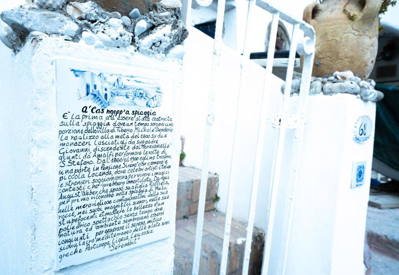 Capri Magic House On The Beach Exterior foto